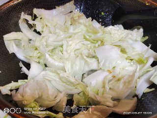 醋溜白菜梗步骤3