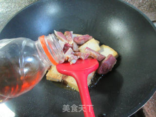 腊鸭腿烧老豆腐步骤5