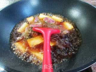 腊鸭腿烧老豆腐步骤9