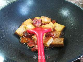 腊鸭腿烧老豆腐步骤10