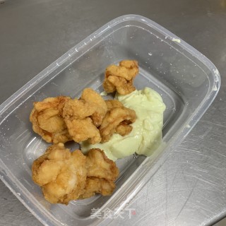 芥末虾球步骤6