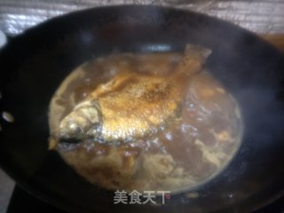 红烧扁鱼步骤4