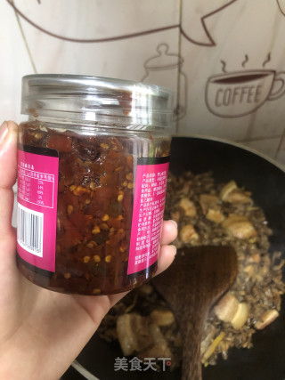 干豆角炒五花肉步骤8