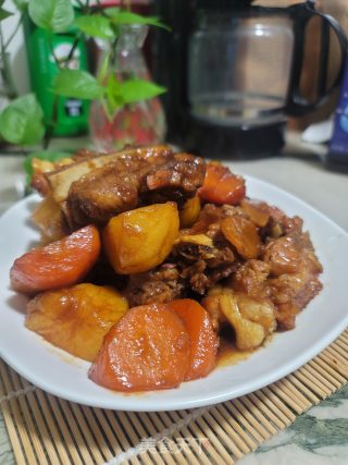 胡萝卜土豆烧排骨步骤19