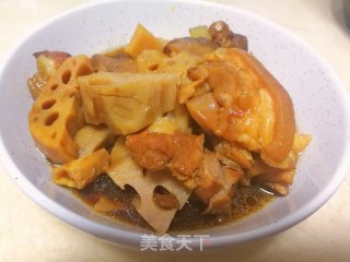 酸甜猪蹄炖秋藕步骤9