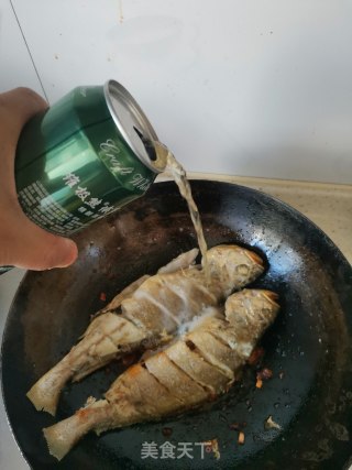 干烧黄鱼步骤8
