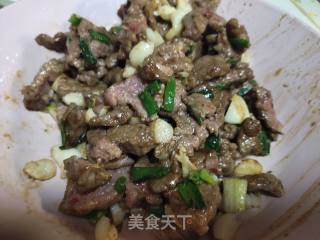 牛肉炒扁豆步骤4