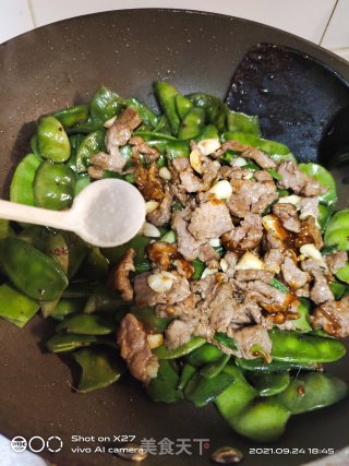 牛肉炒扁豆步骤7