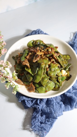 牛肉炒扁豆步骤9