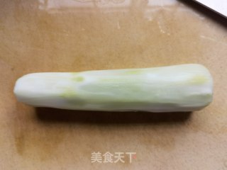芥兰炒虾仁步骤2