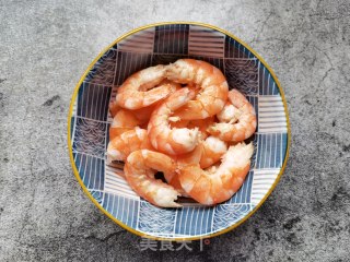芥兰炒虾仁步骤6