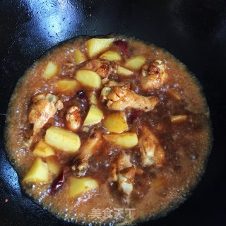 鸡翅根炖土豆步骤5