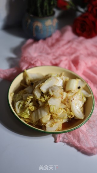 豆豉炒嫩白菜步骤6