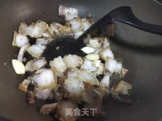 肉片炒包包菜步骤3