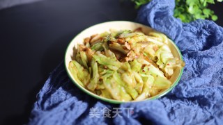 肉片炒包包菜步骤8