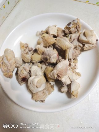 豆角焖土豆鸡肉步骤3