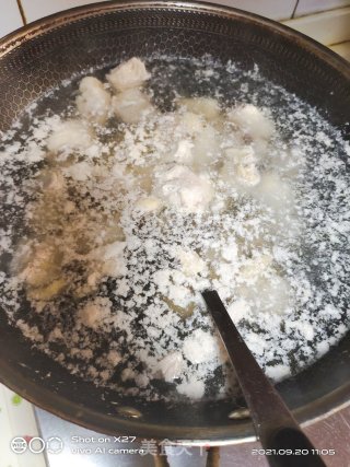 豆角焖土豆鸡肉步骤2
