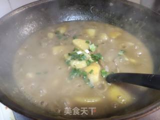咖喱牛肉焖土豆步骤12
