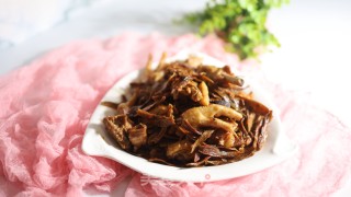 豆角干烧鸡肉步骤8