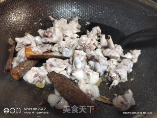 嫩姜红烧鸭肉步骤3