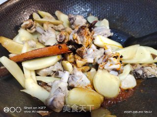 嫩姜红烧鸭肉步骤6