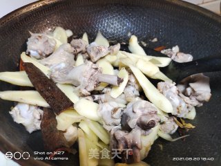 嫩姜红烧鸭肉步骤4