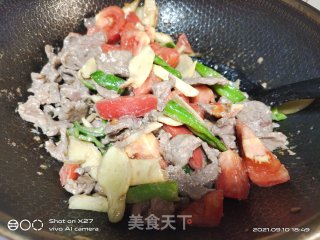 嫩姜炒牛肉步骤6