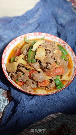 嫩姜炒牛肉步骤9