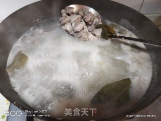 豆豉嫩姜烧鸡肉步骤4