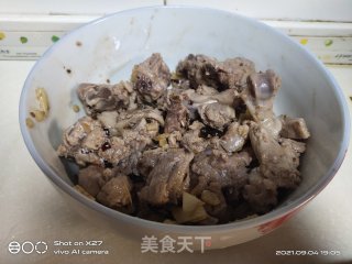 豆豉嫩姜烧鸡肉步骤6