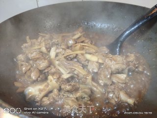 豆豉嫩姜烧鸡肉步骤10