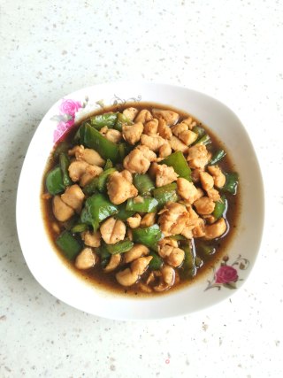 辣椒炒鸡丁步骤7