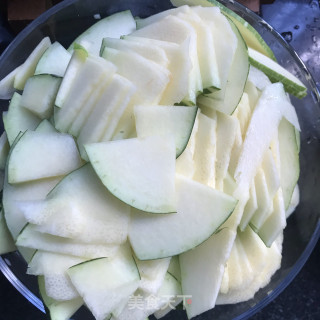 蚝油炒菜南瓜步骤2