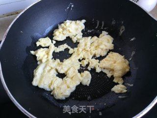 八月豇炒蛋步骤5