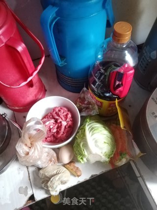 白菜牛肉丝步骤1