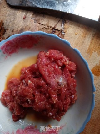白菜牛肉丝步骤8