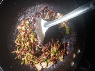 白菜牛肉丝步骤20