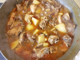 柴鸡炖土豆步骤14