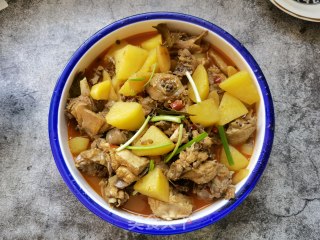 柴鸡炖土豆步骤16