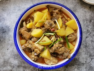柴鸡炖土豆步骤17