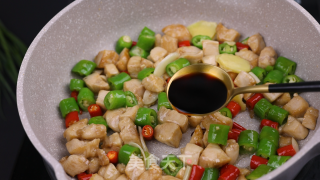 小炒鸡脯肉步骤13