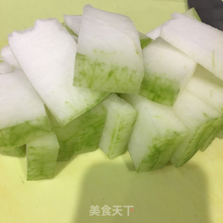 大排西红柿烧冬瓜步骤1