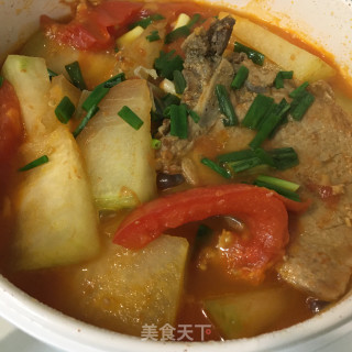 大排西红柿烧冬瓜步骤10