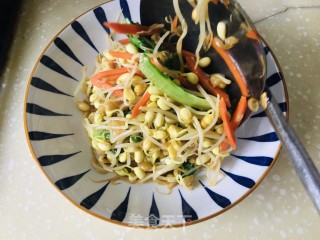 黄豆芽炒胡萝卜丝步骤10
