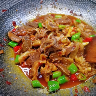 爆炒牛腩步骤12