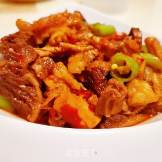 爆炒牛腩步骤13