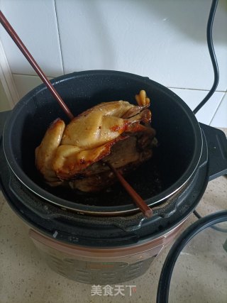 电压力锅焗鸡步骤9
