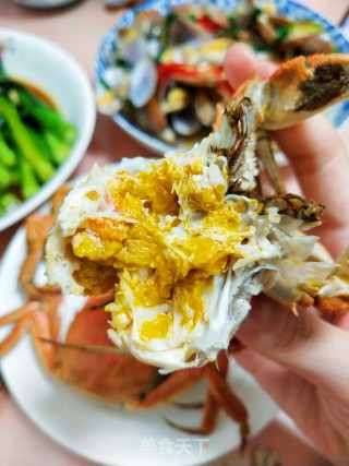 美味的清蒸大闸蟹步骤6