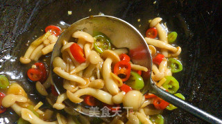 小炒白玉菇步骤13