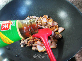 洋葱五花肉炒鸡心步骤10